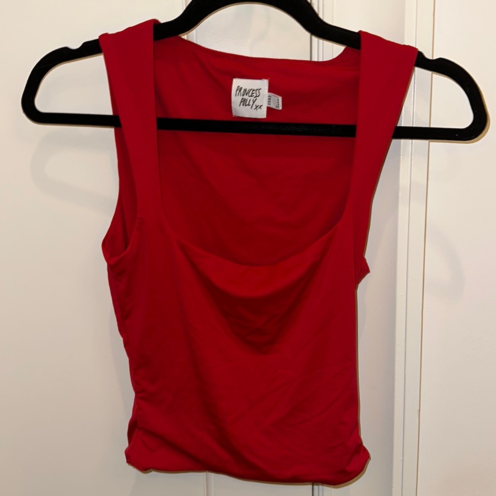 PRINCESSPOLLY - red tank